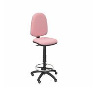 Sgabello Ayna bali Piqueras y Crespo T04CP Rosa Rosa chiaro PVC