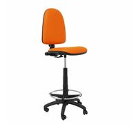 Sgabello Ayna Piqueras y Crespo 4CPSPNA Arancio PVC Ecopelle