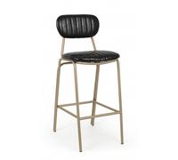 Sgabello Bar Addy Nero Cod.0746117