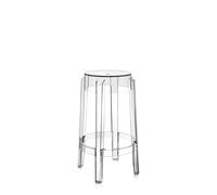 Sgabello Bar Charles Ghost H65 Cristallo