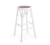 Sgabello Bar Circle Bianco