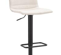 SGABELLO BAR HIGH BIANCO 2 PEZZI