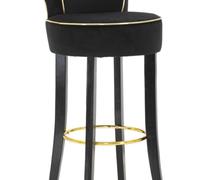 SGABELLO BAR LUXY NERO
