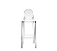 Sgabello Bar Kartell One More H75 Cristallo
