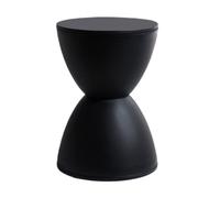 Sgabello basso for cambio scarpe semplice for la casa in plastica, sedile | Stabile, facile da pulire, resistente, leggero(Black)