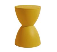 Sgabello basso for cambio scarpe semplice for la casa in plastica, sedile | Stabile, facile da pulire, resistente, leggero(Yellow)