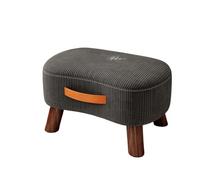 Sgabello Basso For La Casa, For Soggiorno, Divano For Bambini Di Alta Qualità, Poggiapiedi, Sgabello For Cambiare Le Scarpe(Gray,27)