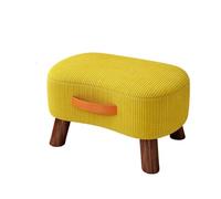 Sgabello Basso For La Casa, For Soggiorno, Divano For Bambini Di Alta Qualità, Poggiapiedi, Sgabello For Cambiare Le Scarpe(Yellow,27)