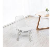 Sgabello basso rotante, sgabello rotante rotante a 360 gradi e sgabello girevole