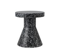 Sgabello Bit Cone Nero/ Bianco