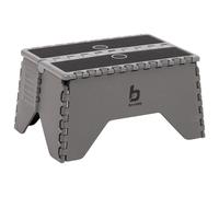 Sgabello Bo-Camp Foldable step plastic Colore: grigio