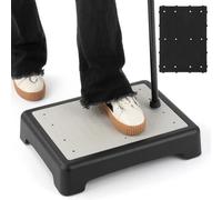 Sgabello compatto antiscivolo per anziani, capacità 440, mezzo gradino per scale, letti, auto, leggero, per anziani e adulti