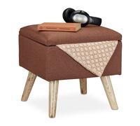 Sgabello con contenitore Poggiapiedi imbottito 120 kg Sgabello imbottito