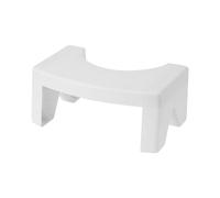 Sgabello con gradino per WC - Sgabello con gradino per il bagno, supporto ad alto | Design antiscivolo a doppio strato dotato di 4 cuscinetti in silicone, sgabello portatile resiste