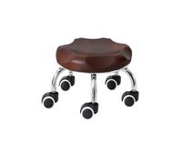 Sgabello con ruote for carichi pesanti con gomma liscia a 360° sgabello