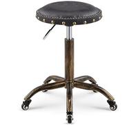 Sgabello Con Ruote Sgabelli Rotanti Con Ruote Idraulico Per Carichi Pesanti Rotanti Per Negozio, Laboratorio Di Chitarra, Banco Da Lavoro Per Tatuaggi, Sedia Sgabello Girevole Regolabile Per Uso Medi