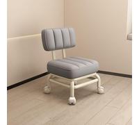 Sgabello con ruote, sgabello basso, piccolo sgabello da casa, sgabello per nail art, sgabello da divano, sgabello da casa comodo, rotazione a 360 gradi, sgabello basso pratico per il lavoro, diversi