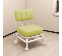 Sgabello con ruote, sgabello basso, piccolo sgabello da casa, sgabello per nail art, sgabello da divano, sgabello da casa comodo, rotazione a 360 gradi, sgabello basso pratico per il lavoro, diversi