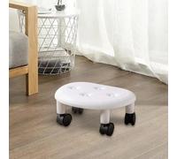 Sgabello con sedile a rullo basso Robusto sgabello portatile per scarpe