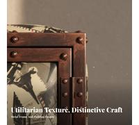 Sgabello Contenitore Stloe Industriae Finitura Anticata Comodino Dein essogn