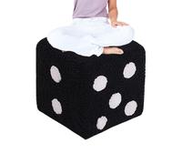 Sgabello cubo, poggiapiedi cubo - poggiapiedi d'ingresso - sgabello cubo - mobili decorativi - sgabello cubo estraibile per interni, design e pratico, sedia interna casual