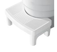 Sgabello da bagno per il pooping, monopattino da calcio in polipropilene, per WC portatile, con piedini per vasca, per la difesa dello spazio per bambini e adulti, per allenamenti in vasetto