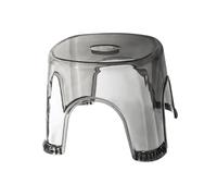 Sgabello da bagno trasparente, impermeabile, trasparente, antiscivolo, sedile trasparente, panca angolare per comodino, piccoli spazi doccia, angolo doccia