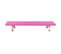 Sgabello da ballo in legno massello per balletto, stretching, ginnastica, equilibrio, panca per esercizi di danza stabile