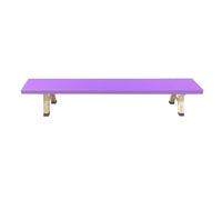 Sgabello da ballo in legno massello per balletto, stretching, ginnastica, equilibrio, panca per esercizi di danza stabile