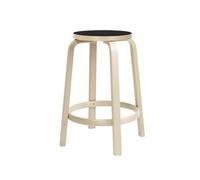 Sgabello da Bar 64 H65 Rovere/ Nero