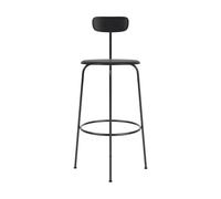 Sgabello da Bar Audo Afteroom H101 in Frassino Nero Nero