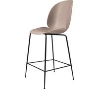 Sgabello da Bar Beetle H65 Opaco Nero/Rosa Rosa