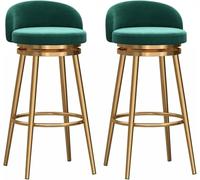 Sgabello da bar con schienale, altezza bancone, sedia da pranzo per cucina, isola o pub, elegante sgabello da bar per colazione, 65 cm