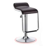 Sgabello da bar girevole regolabile, comodo sedile in pelle PU, per cucina, sala da pranzo e soggiorno, soluzione moderna
