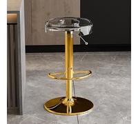 Sgabello da bar girevole regolabile - Seduta confortevole con asta di sollevamento per cucina, sala da pranzo e casa