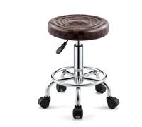 Sgabello da bar girevole - Sgabello rotondo mobile ad alto sollevamento per casa, cucina e uso di bellezza - Design moderno per comfort e stile