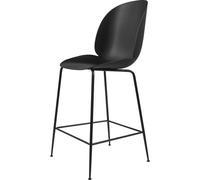 Sgabello da Bar GUBI Beetle H65 Nero/Nero