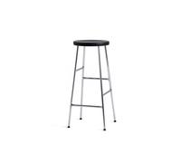 Sgabello da Bar HAY Cornet H75 Cromo/ Nero