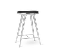 Sgabello da Bar High Stool in Alluminio Riciclato 69 cm