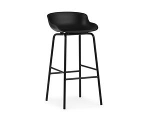 Sgabello da Bar Hyg H75 Nero