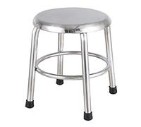 Sgabello da bar moderno in acciaio inossidabile per altezza del bancone della cucina con altezza di Seat di progettazione 35CM senza schienale