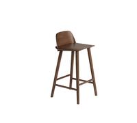 Sgabello da Bar Nerd Marrone Marrone H65