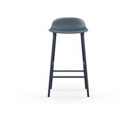 Sgabello da Bar Normann Copenhagen Form H65 cm Blu/ Acciaio