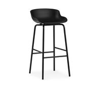 Sgabello da Bar Normann Copenhagen Hyg H75 Nero