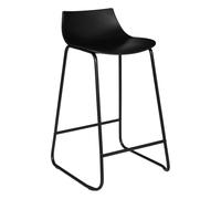 ATMOSPHERA CREATEUR D'INTERIEUR - Sgabello da bar otac in metallo nero