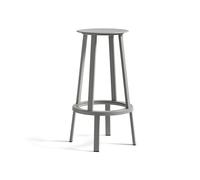 Sgabello da Bar Revolver Alto Grigio
