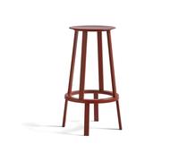 Sgabello da Bar Revolver Alto Rosso