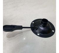 Sgabello da bar sedia sedile base girevole piastra inferiore nera universale