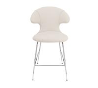 Sgabello da Bar Time Flies Counter Sands Bianco/ Cromo