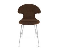 Sgabello da Bar Time Flies Teddy Brown/ Cromo